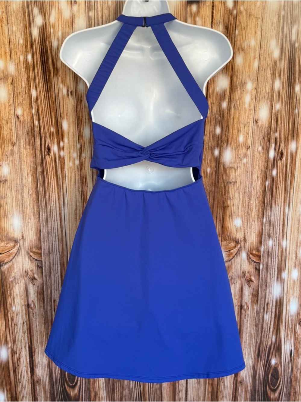 Backless Twisted Active Sport Dress - Picture 8 of 11